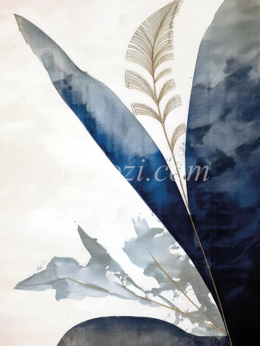 Modern Poster - Havsblå Natur - Bild 3