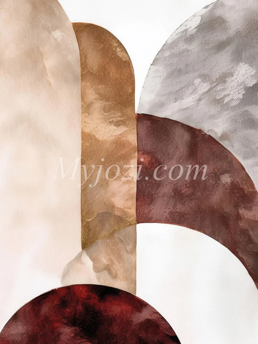 Elegant Abstrakt Poster - Kopparsinnet - Bild 4