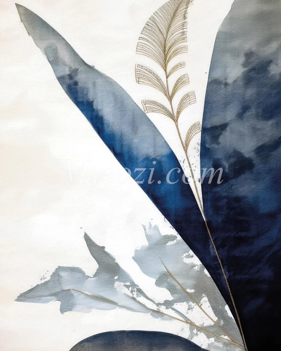 Modern Poster - Havsblå Natur - Bild 4