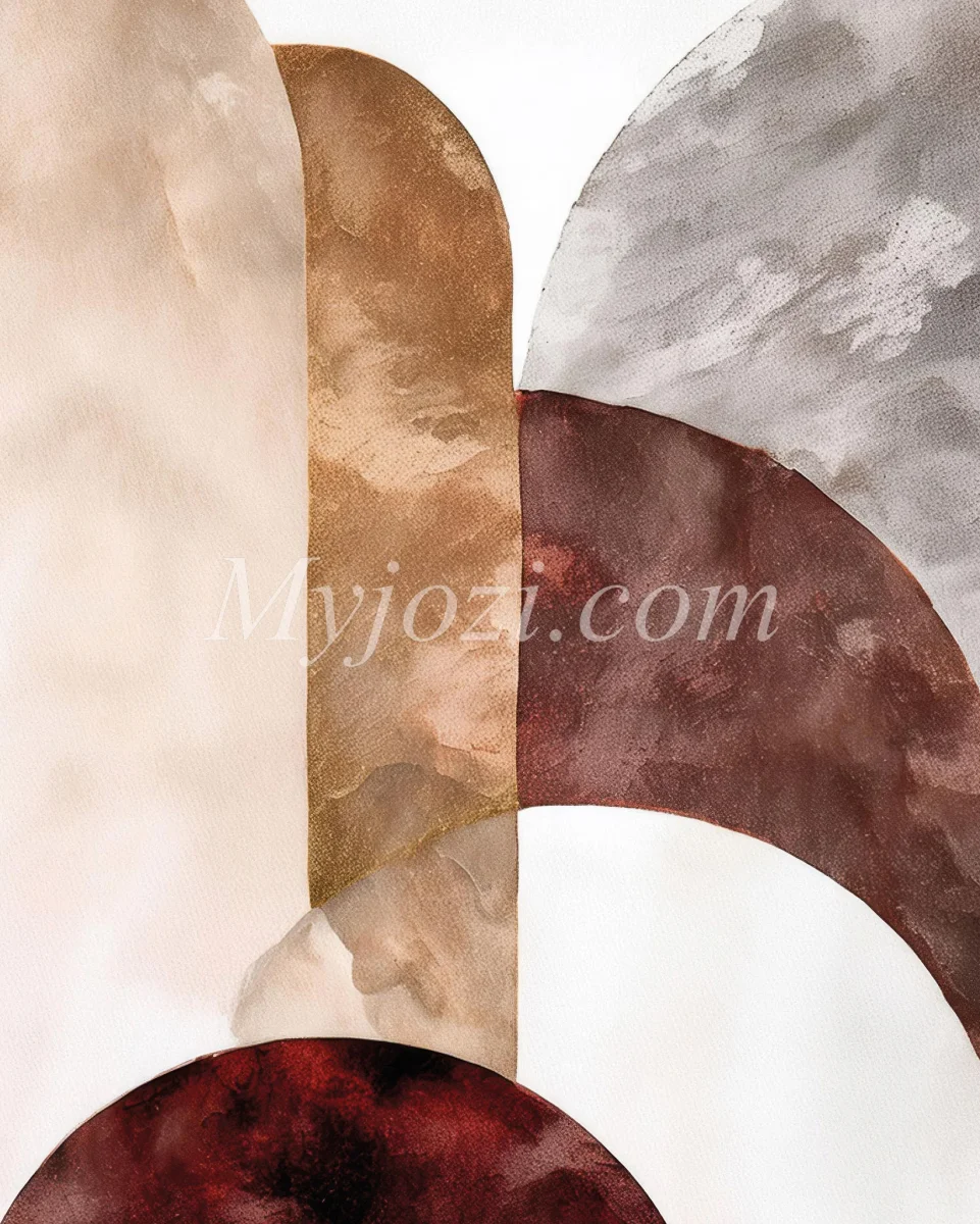 Elegant Abstrakt Poster - Kopparsinnet - Bild 3