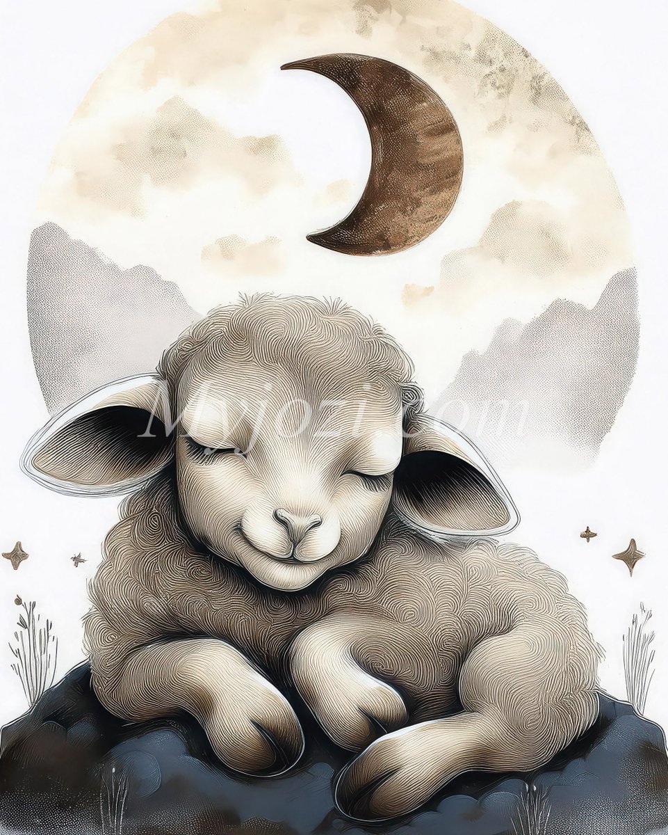 Barnposter - Lammets Dröm - Bild 4