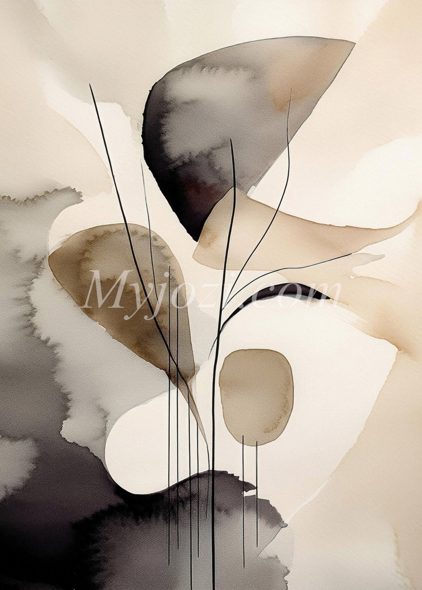 Abstrakt Poster - Vomina Fridfull - Bild 2