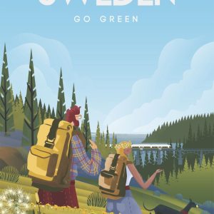 GO GREEN BY OMAR ESCALANTE, Vykort