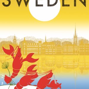 SUMMER IN SWEDEN BY NATSUKI NAKAMURA, vykort