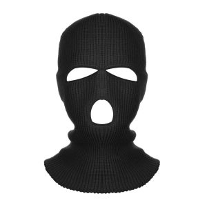Svart militär balaclava