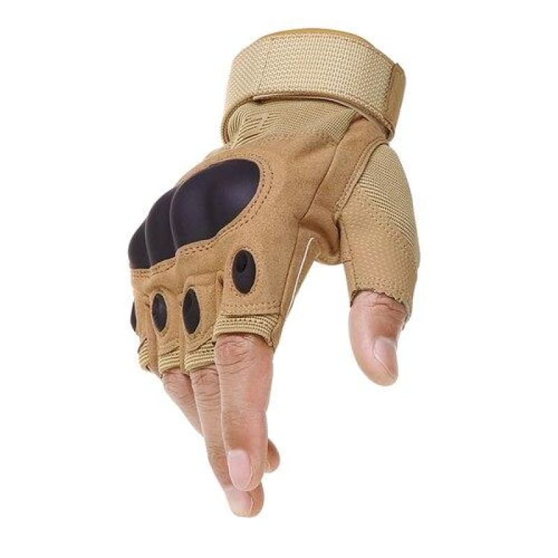 MILITÄR TAKTISK HALVFINGERHANDSKE - Bild 6
