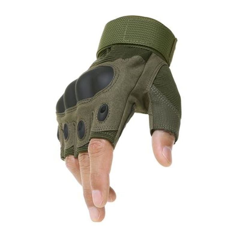 MILITÄR TAKTISK HALVFINGERHANDSKE - Bild 5