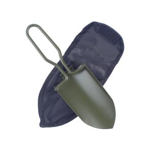 Beväpnad hopfällbar spade