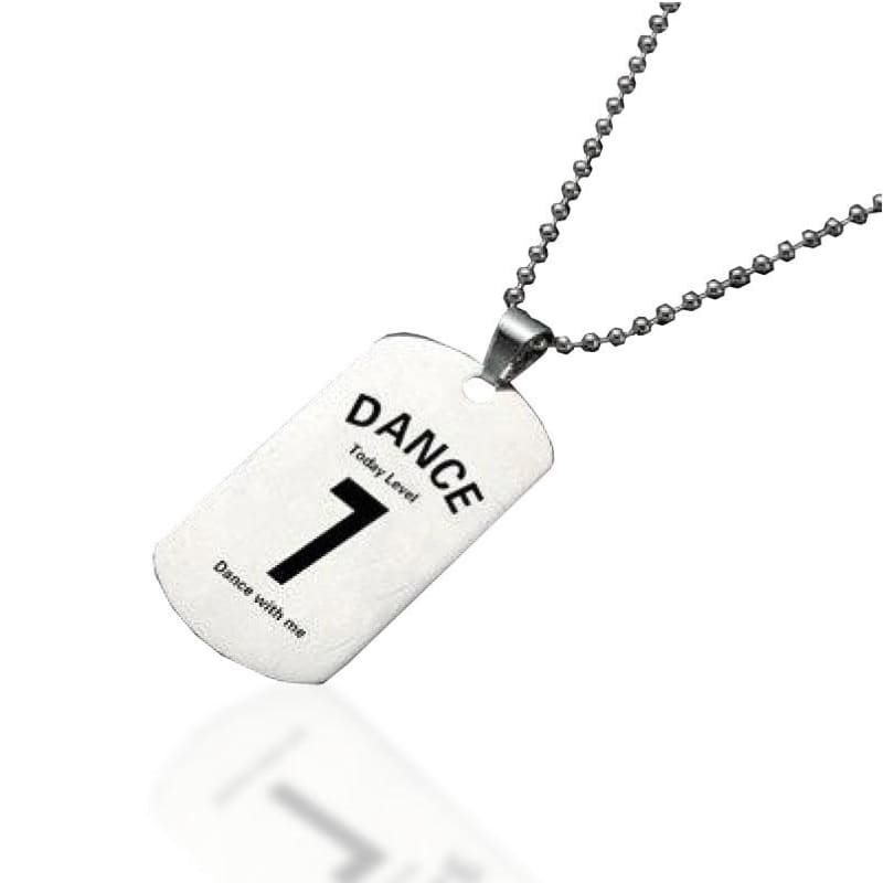 MILITÄRMÄRKE MED TECKEN (SILVER) - Bild 7