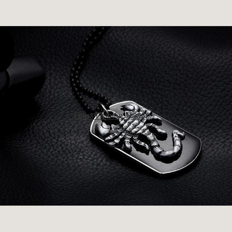 MILITÄRMÄRKE – SKORPION (SILVER) - Bild 3