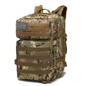 Antik militär ryggsäck