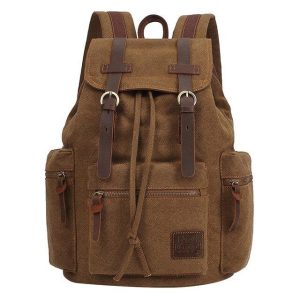 Vintage militär ryggsäck