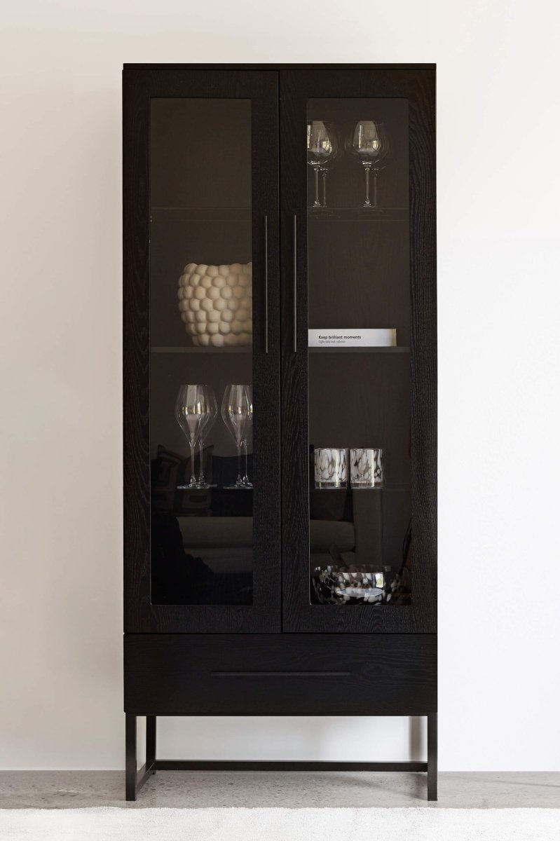 Vitrinskåp Penthouze, Svart - Bild 2